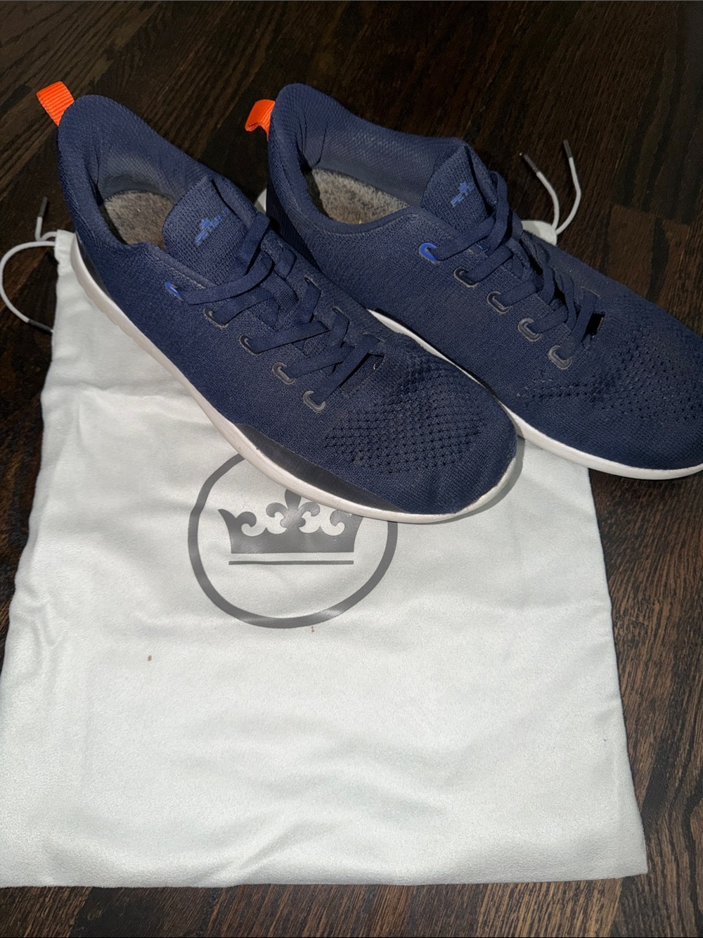 Peter Millar Navy Low-Top Casual Sneakers